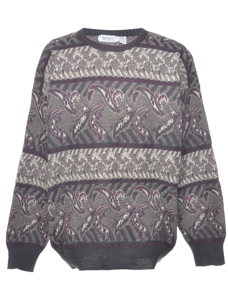 Patterned Jumper - L