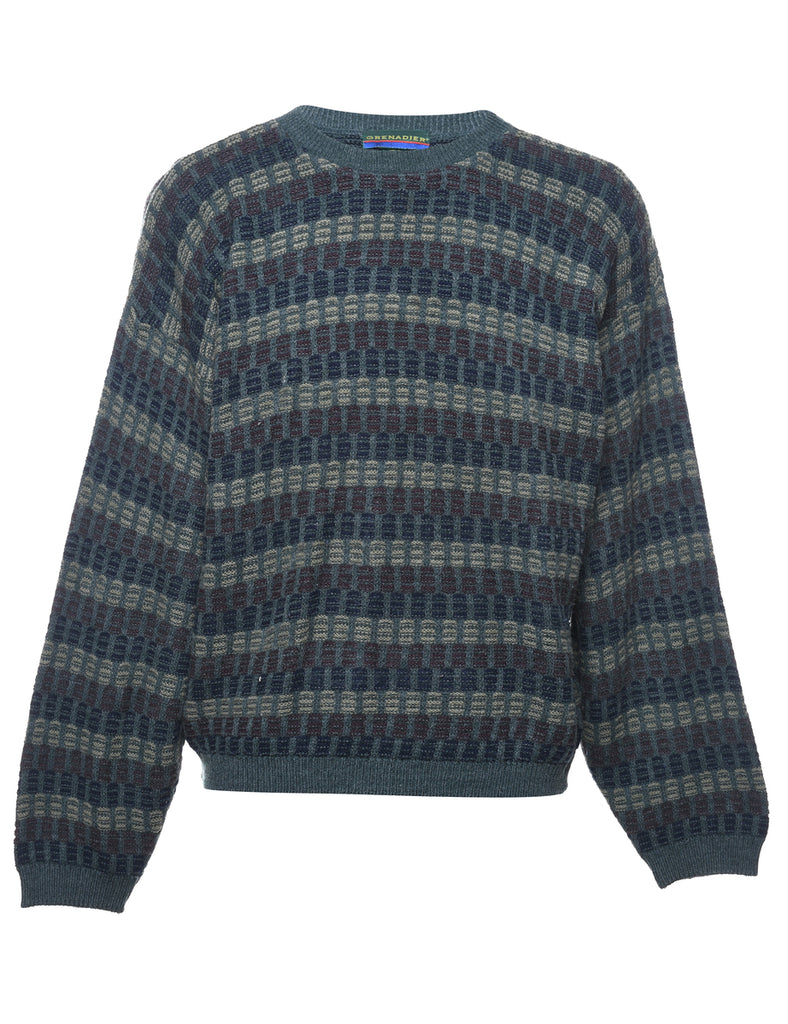 Patterned Jumper - L