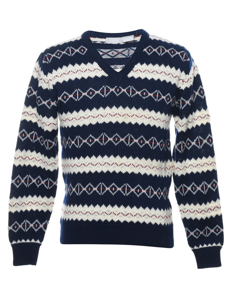 Patterned Jumper - M