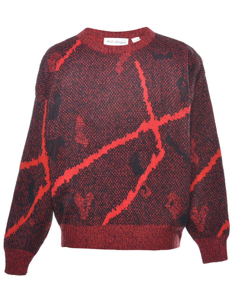 Patterned Jumper - M