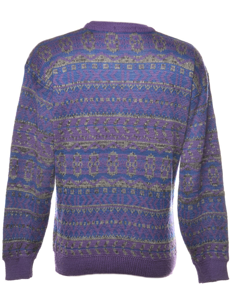 Patterned Jumper - M