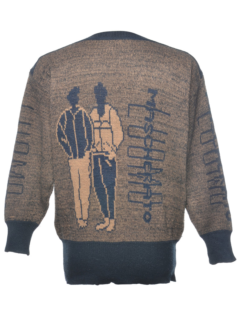 Patterned Jumper - M