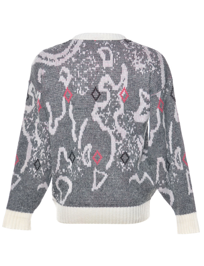 Patterned Jumper - L