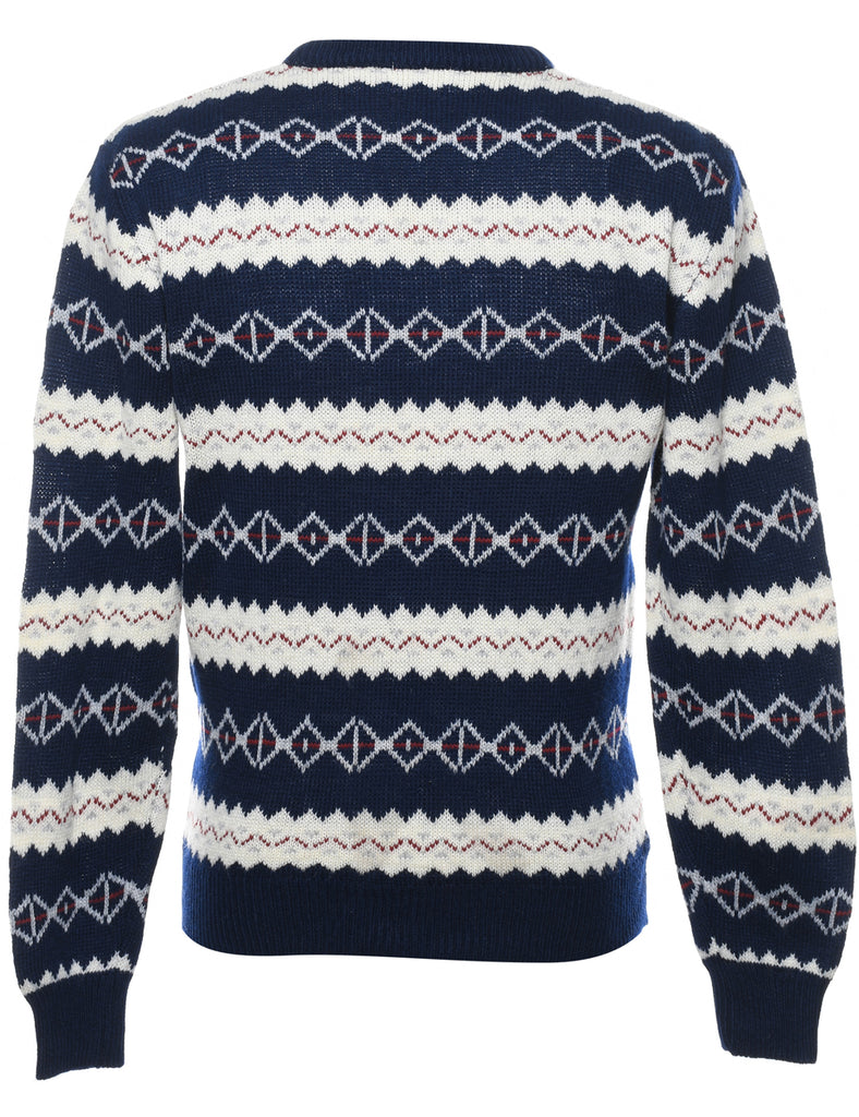 Patterned Jumper - M