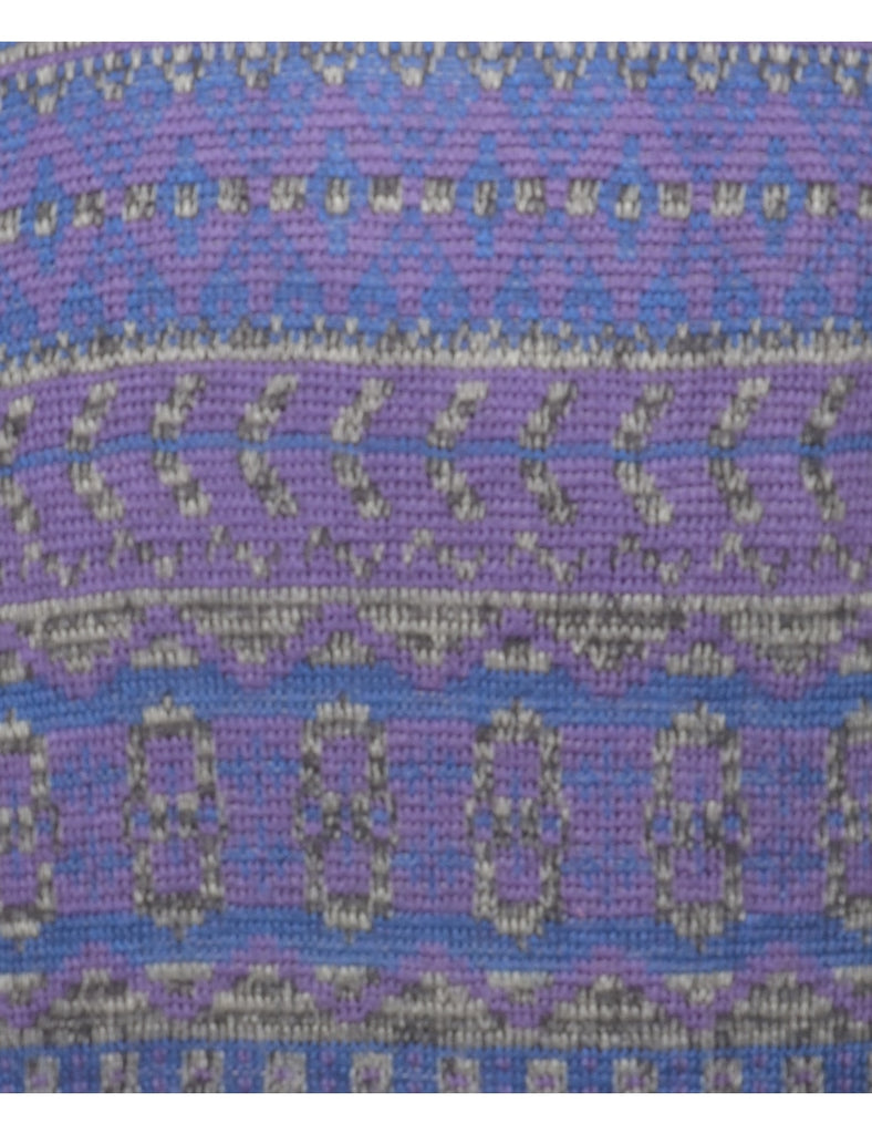 Patterned Jumper - M