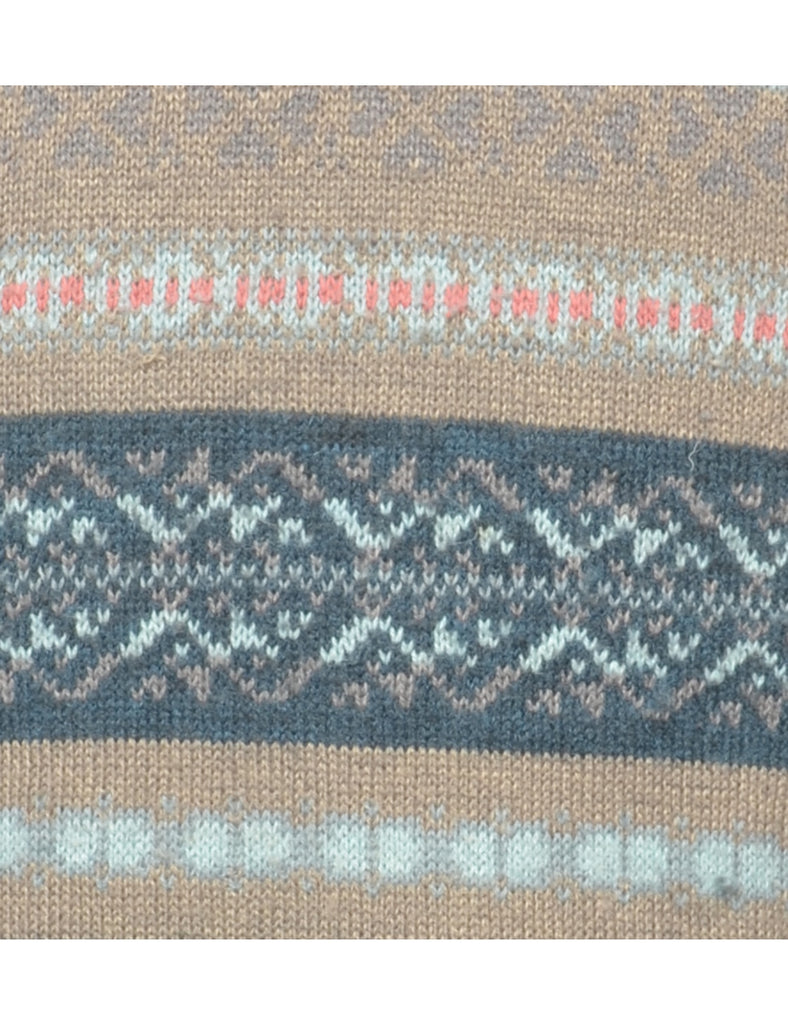 Patterned Jumper - M