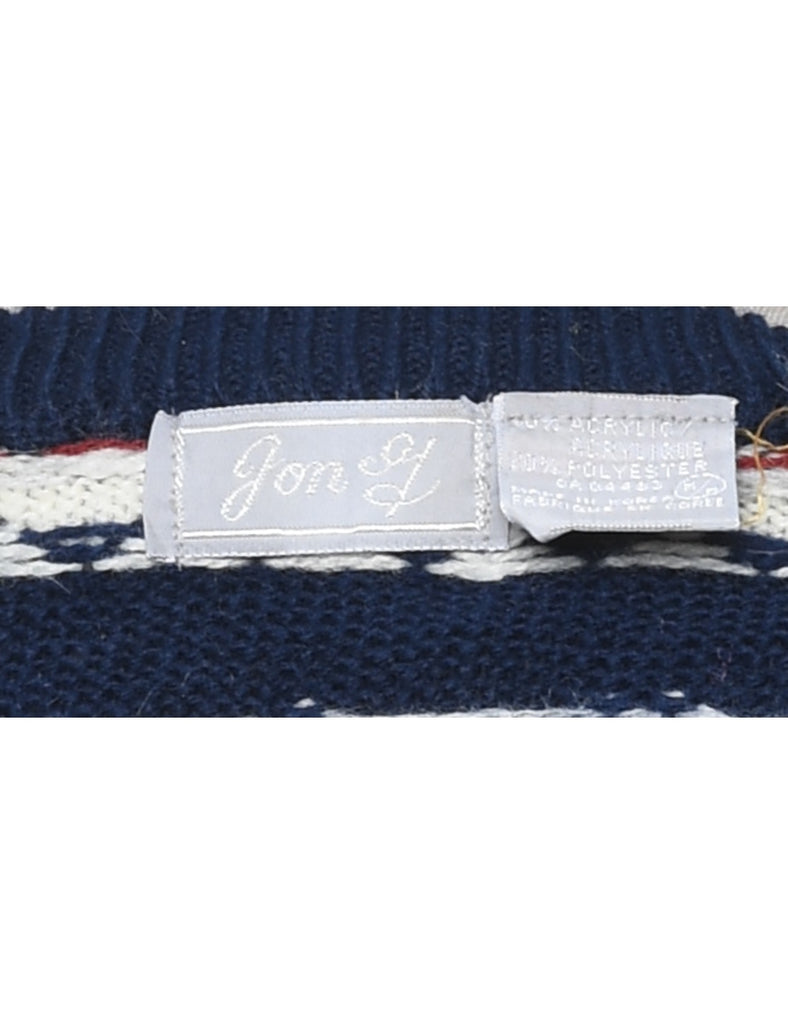 Patterned Jumper - M