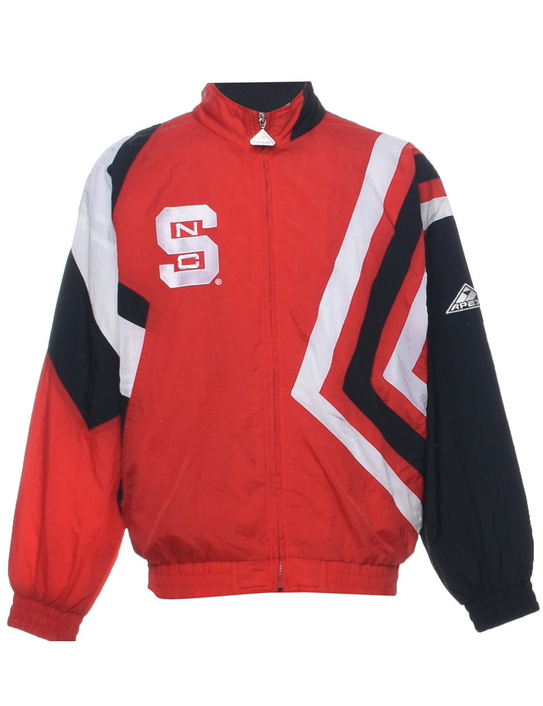 Patterned Nylon Jacket - M