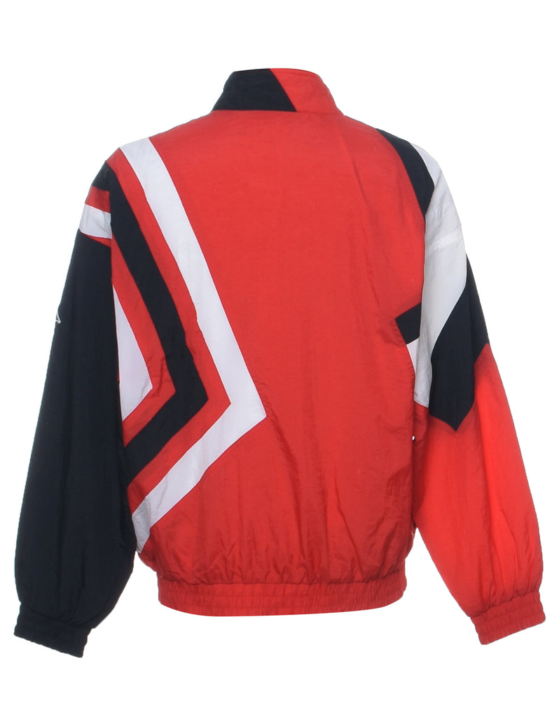 Patterned Nylon Jacket - M