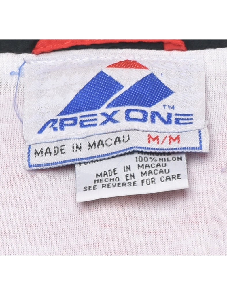 Patterned Nylon Jacket - M
