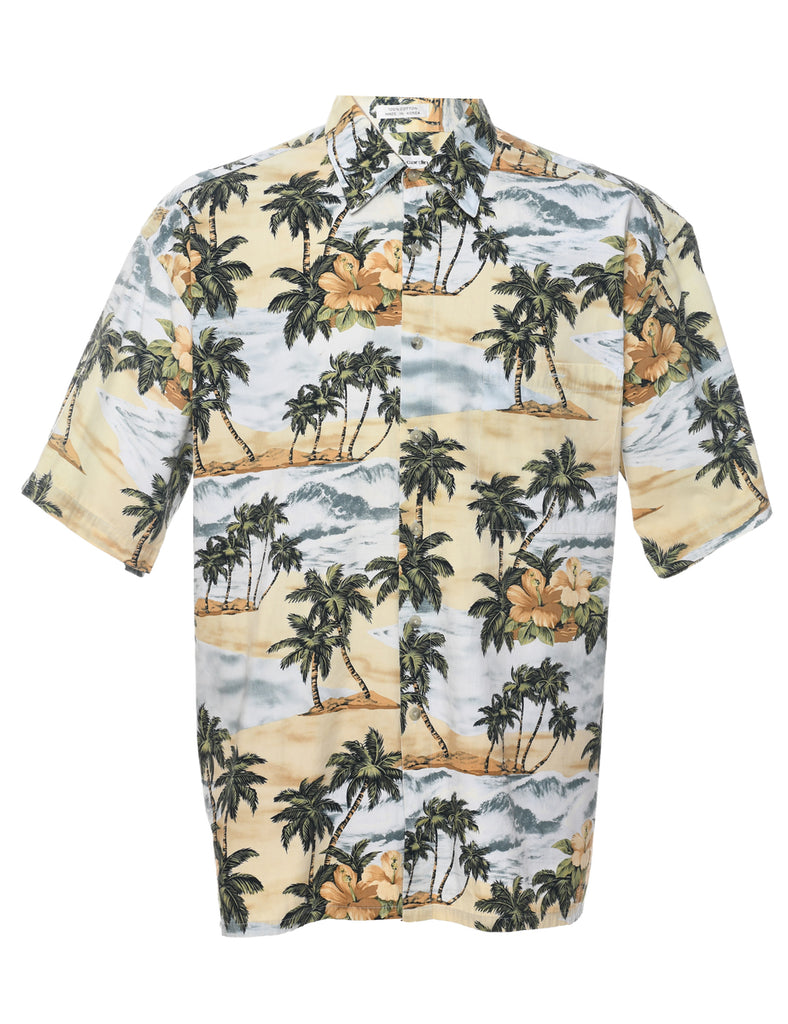 Pierre Cardin Tropical Hawaiian Shirt - XL