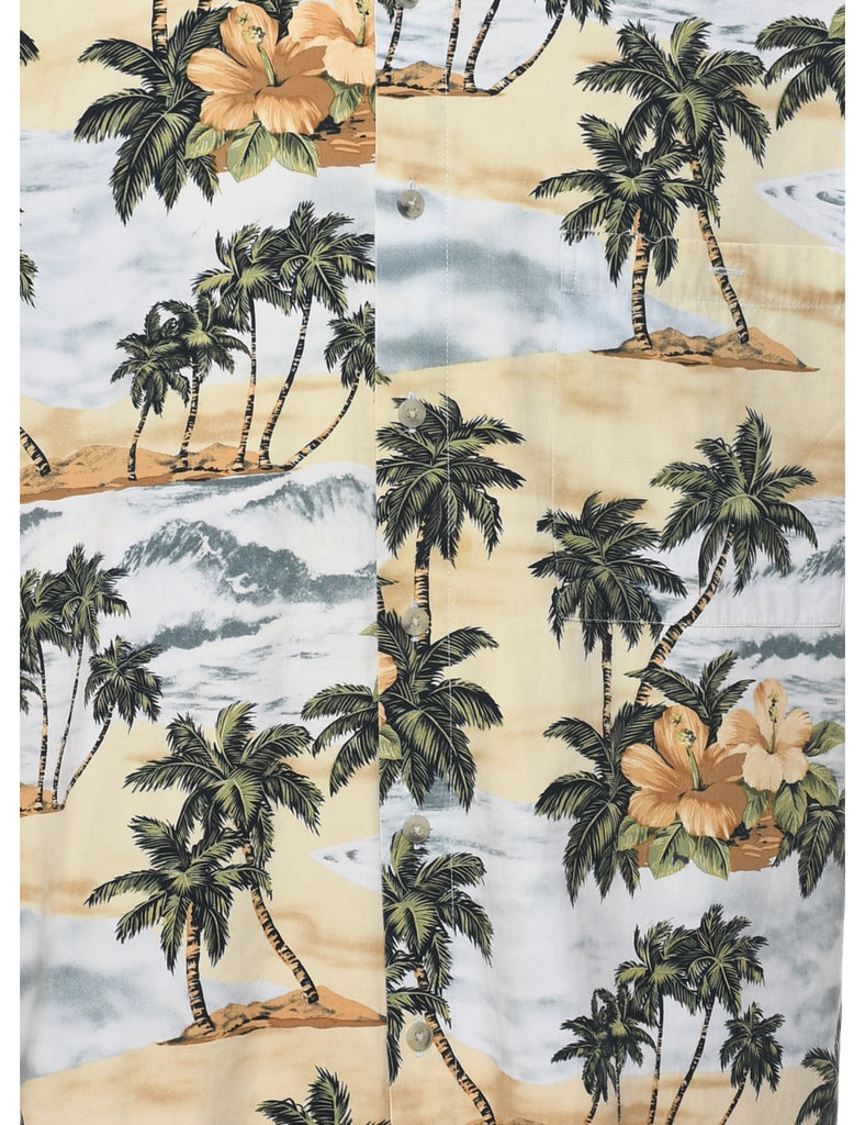 Pierre Cardin Tropical Hawaiian Shirt - XL