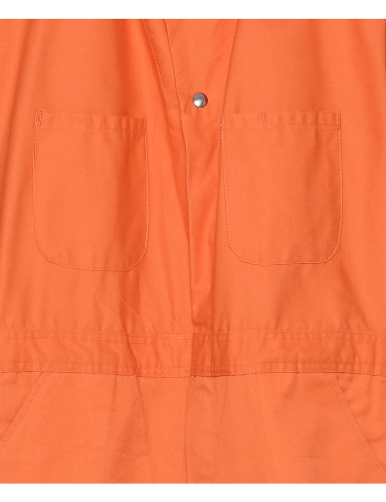 Popper Front Boiler Suit - L
