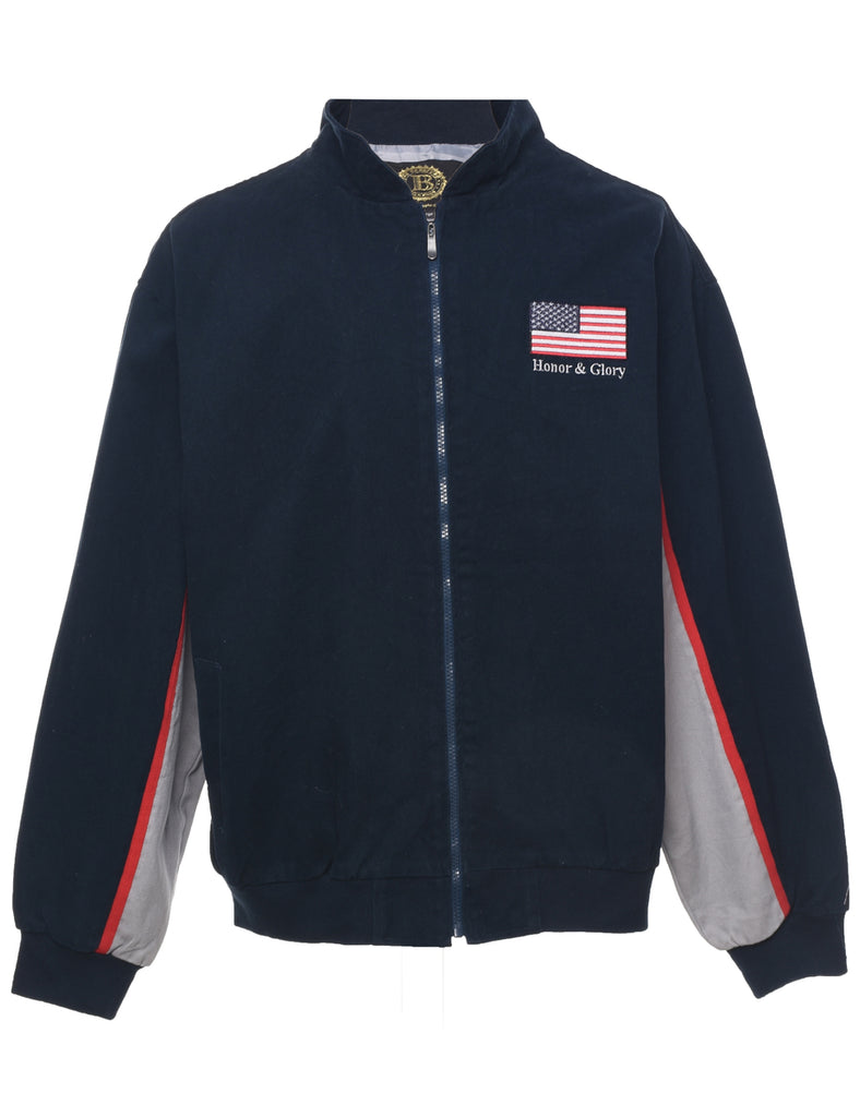 Proud Veteran Zip Front Jacket - XL