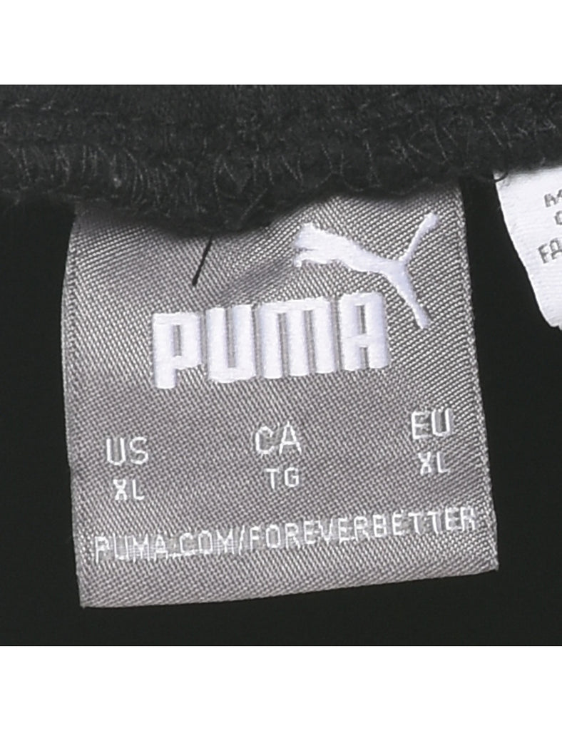 Puma Black & White Jogging Bottoms - W37 L31