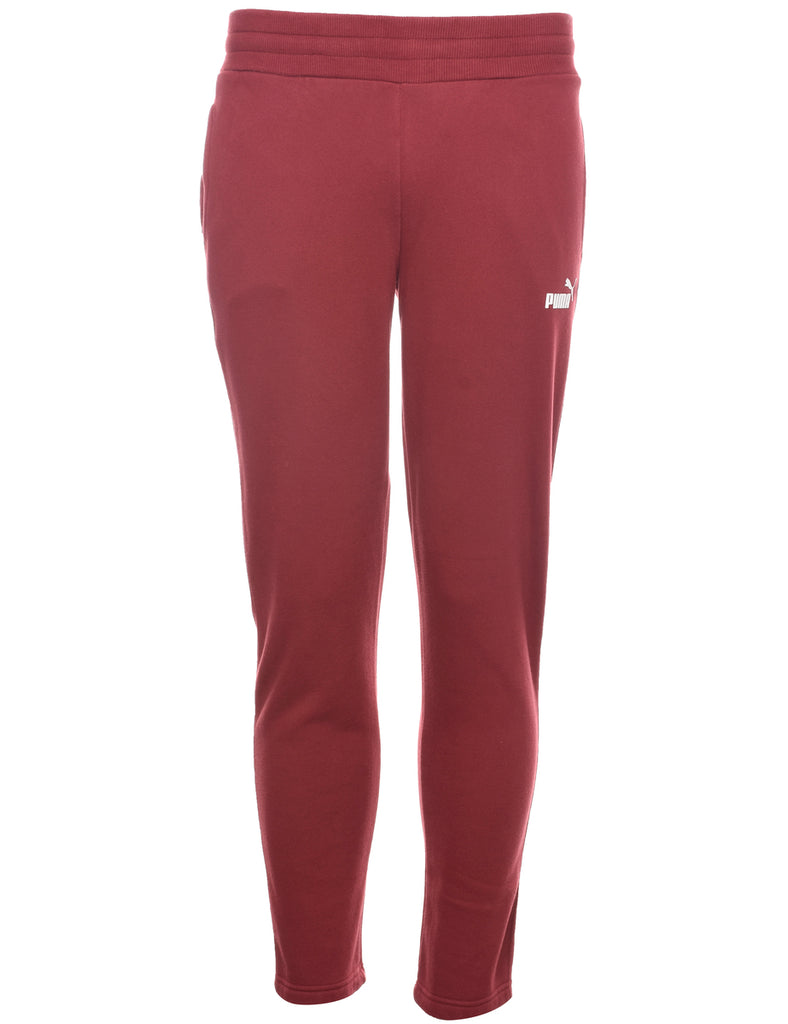 Puma Maroon Jogging Bottoms - W29 L29