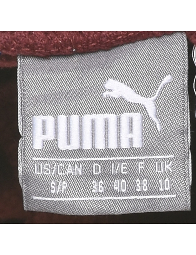 Puma Maroon Jogging Bottoms - W29 L29