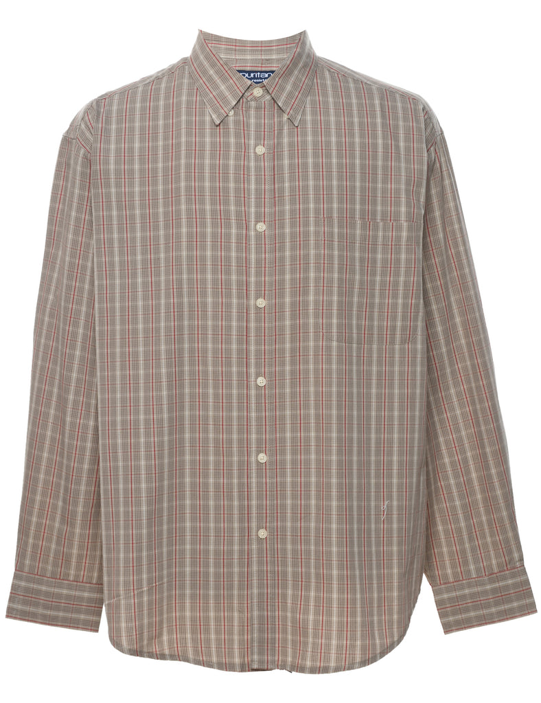 Puritan Checked Shirt - L