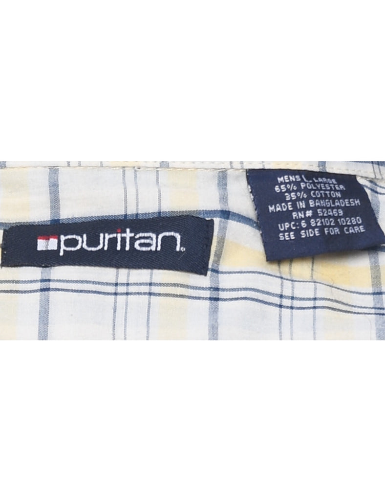 Puritan Checked Shirt - L