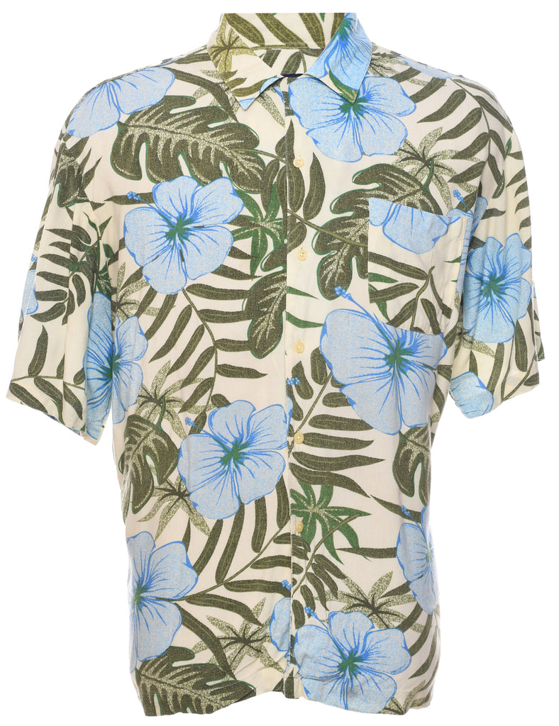 Puritan Foliage Hawaiian Shirt - L
