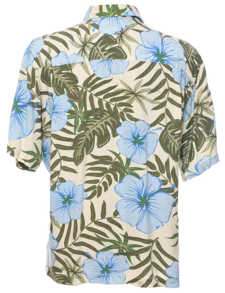 Puritan Foliage Hawaiian Shirt - L