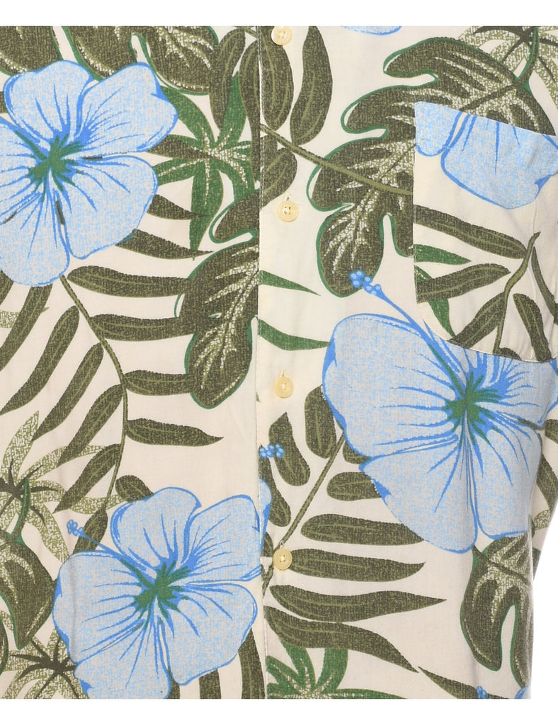 Puritan Foliage Hawaiian Shirt - L