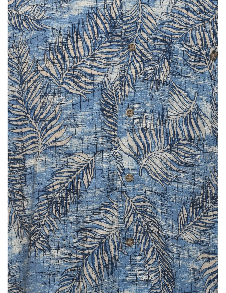 Puritan Foliage Hawaiian Shirt - M