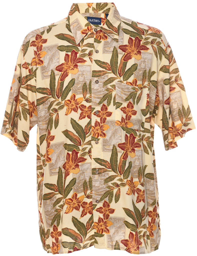 Puritan Hawaiian Shirt - L