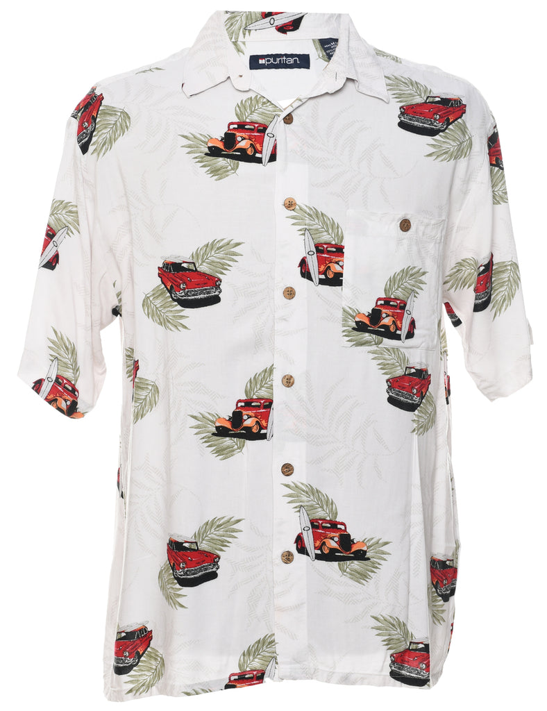 Puritan Hawaiian Shirt - M