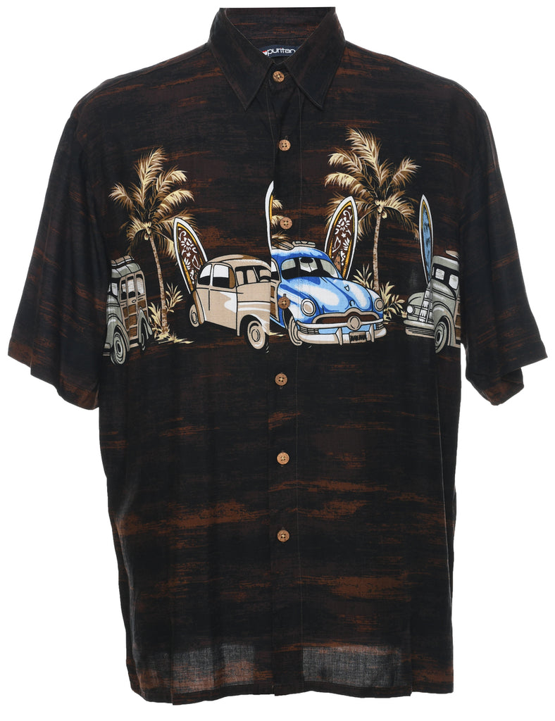 Puritan Hawaiian Shirt - L