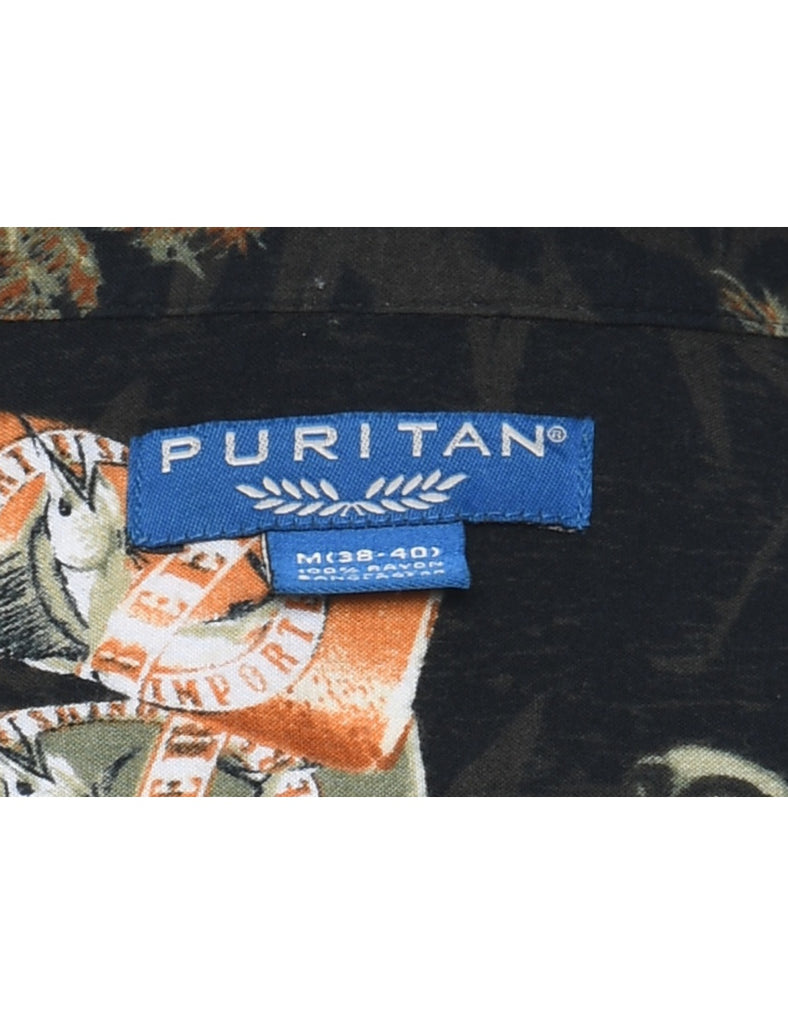 Puritan Hawaiian Shirt - M