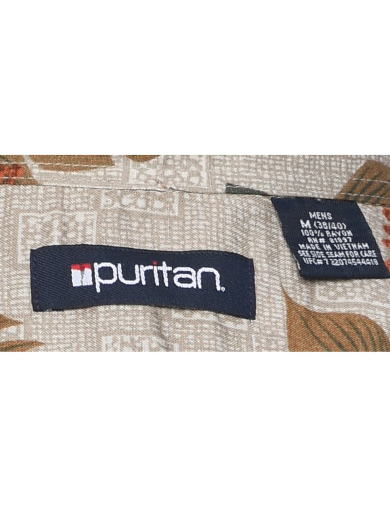 Puritan Hawaiian Shirt - M