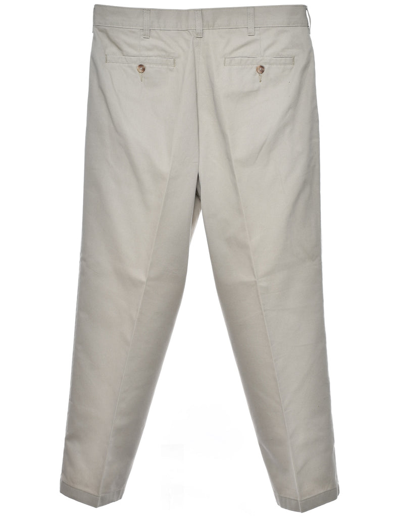 Puritana Light Grey Classic Chinos - W34 L30