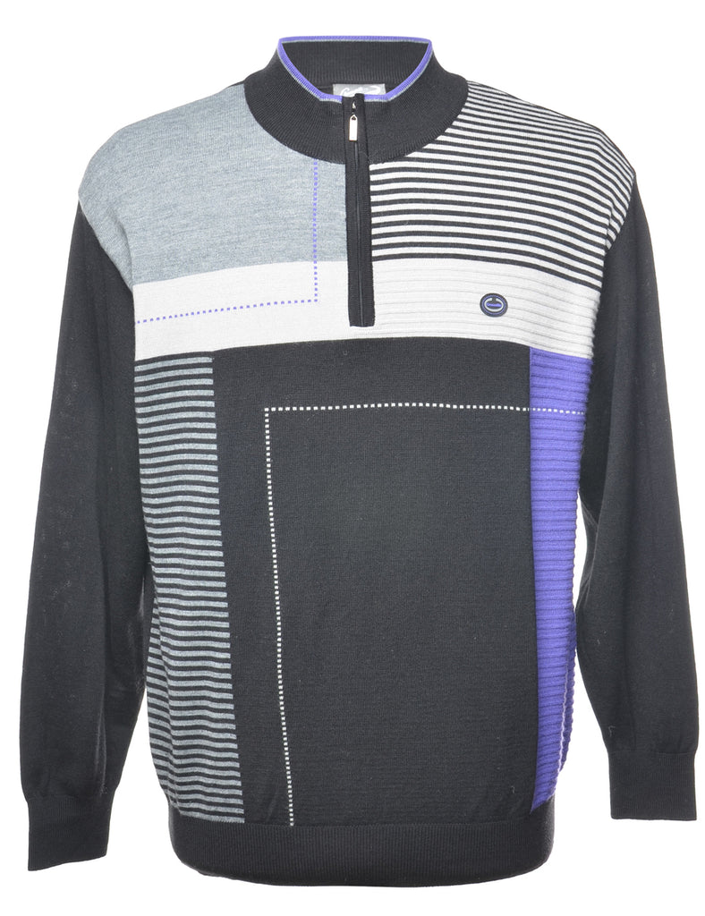 Quarter Zip Jumper - L