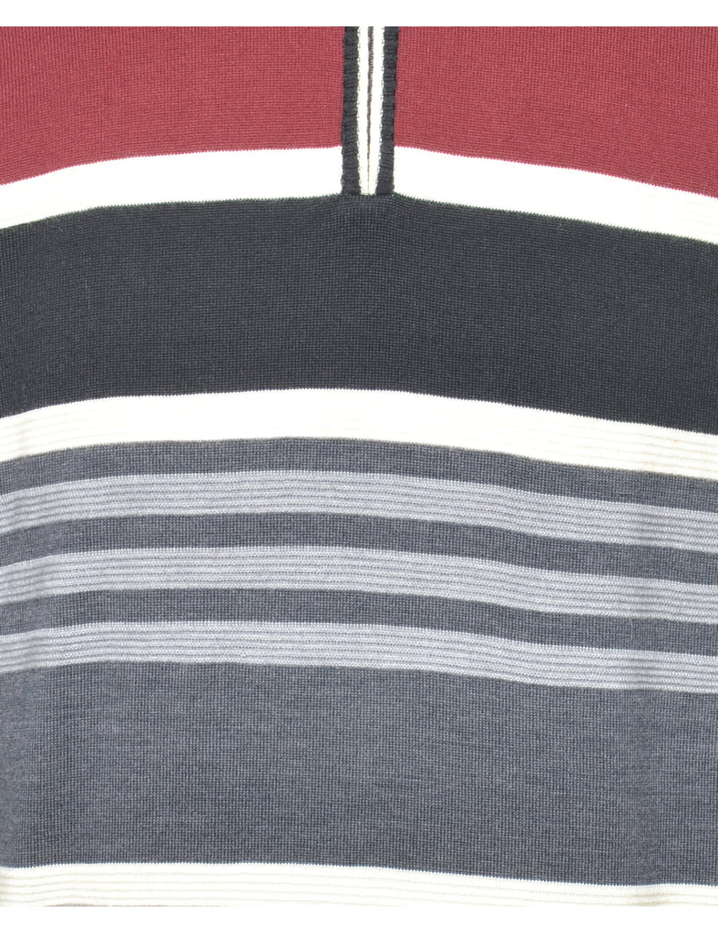 Quarter Zip Jumper - M