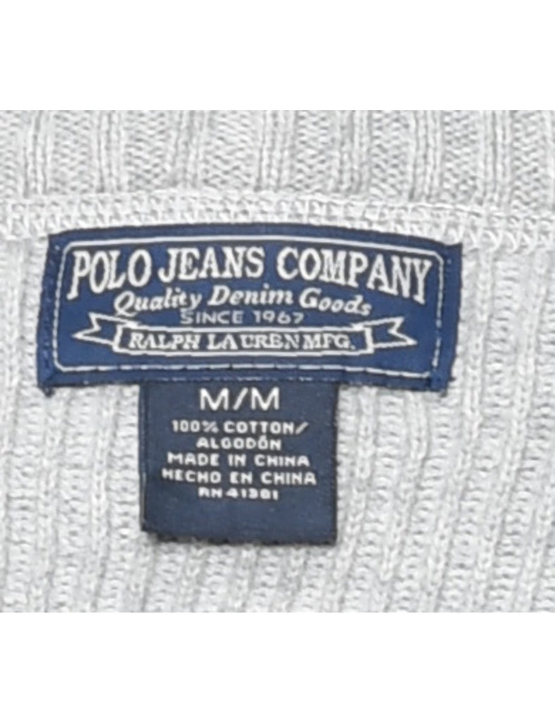 Quarter Zip Ralph Lauren Jumper - M