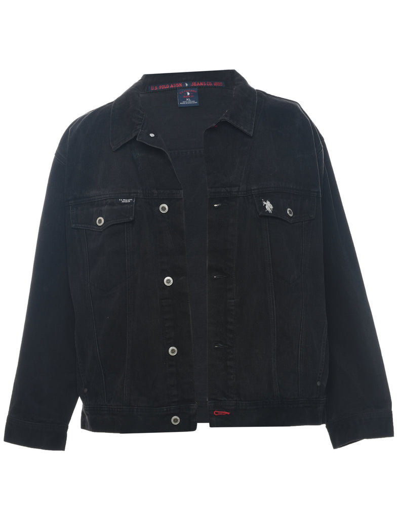 Ralph Lauren Black Denim Jacket - XL