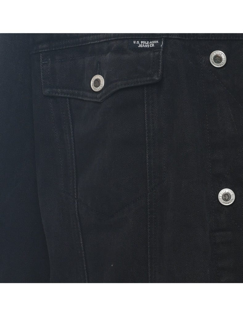 Ralph Lauren Black Denim Jacket - XL