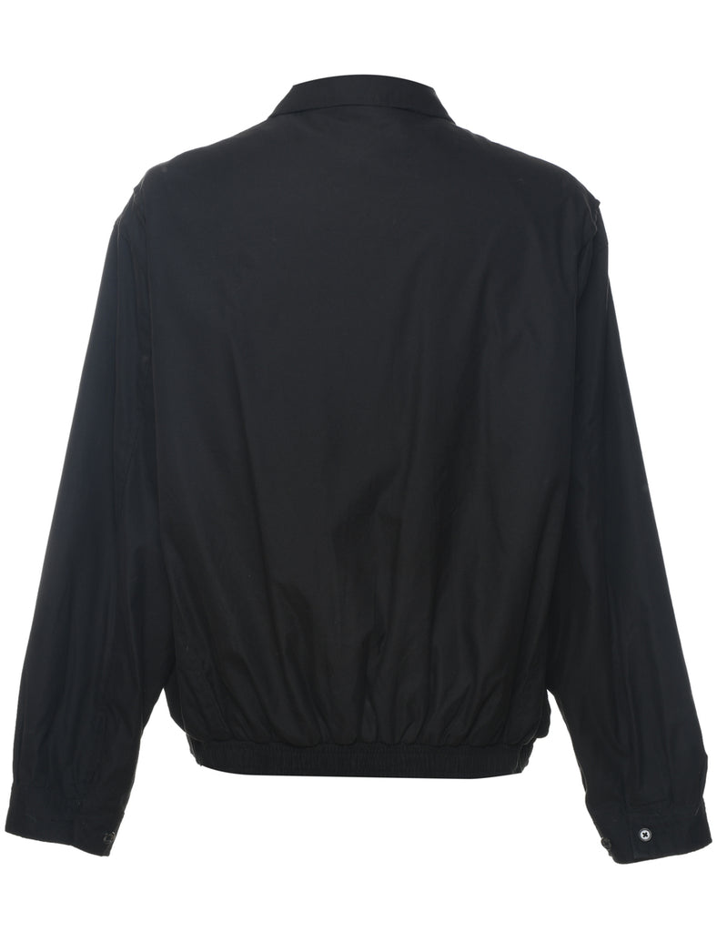 Ralph Lauren Black Zip-Front Jacket - XL