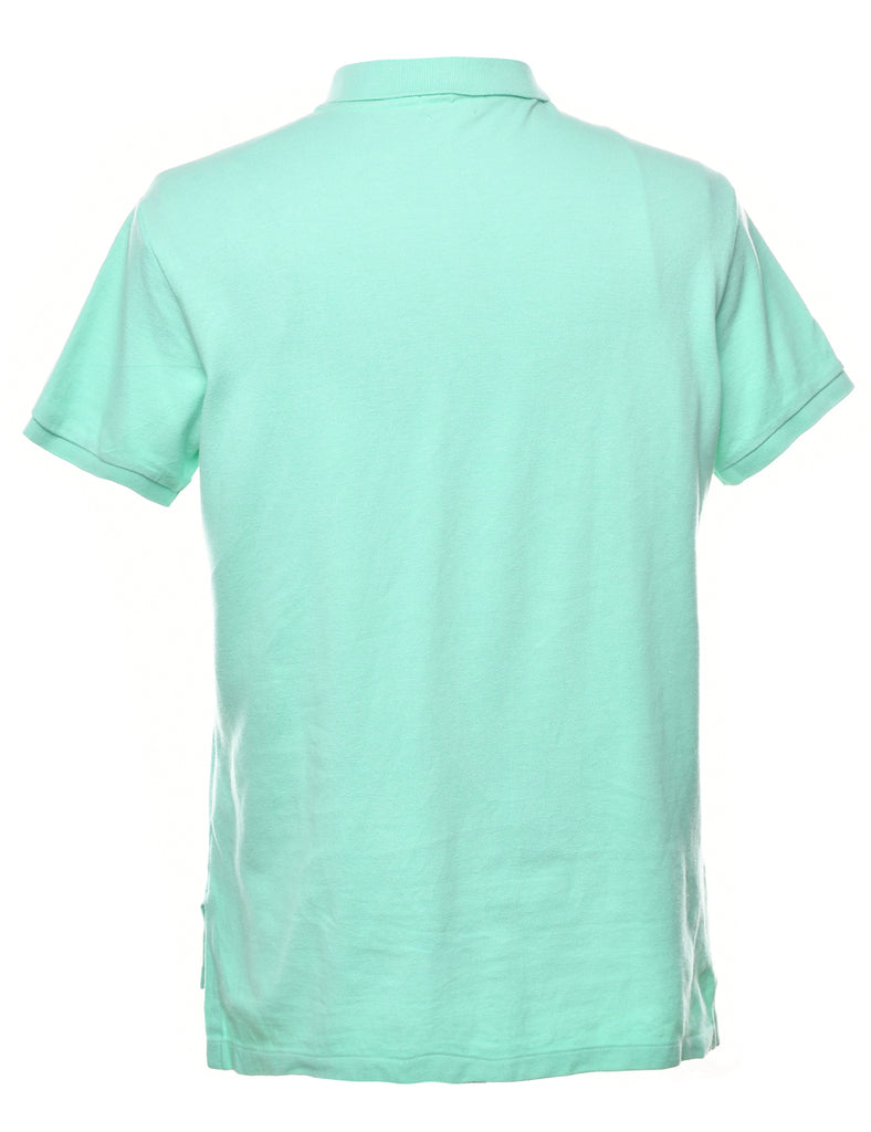 Ralph Lauren Button-Front Light Green Polo Shirt  - L