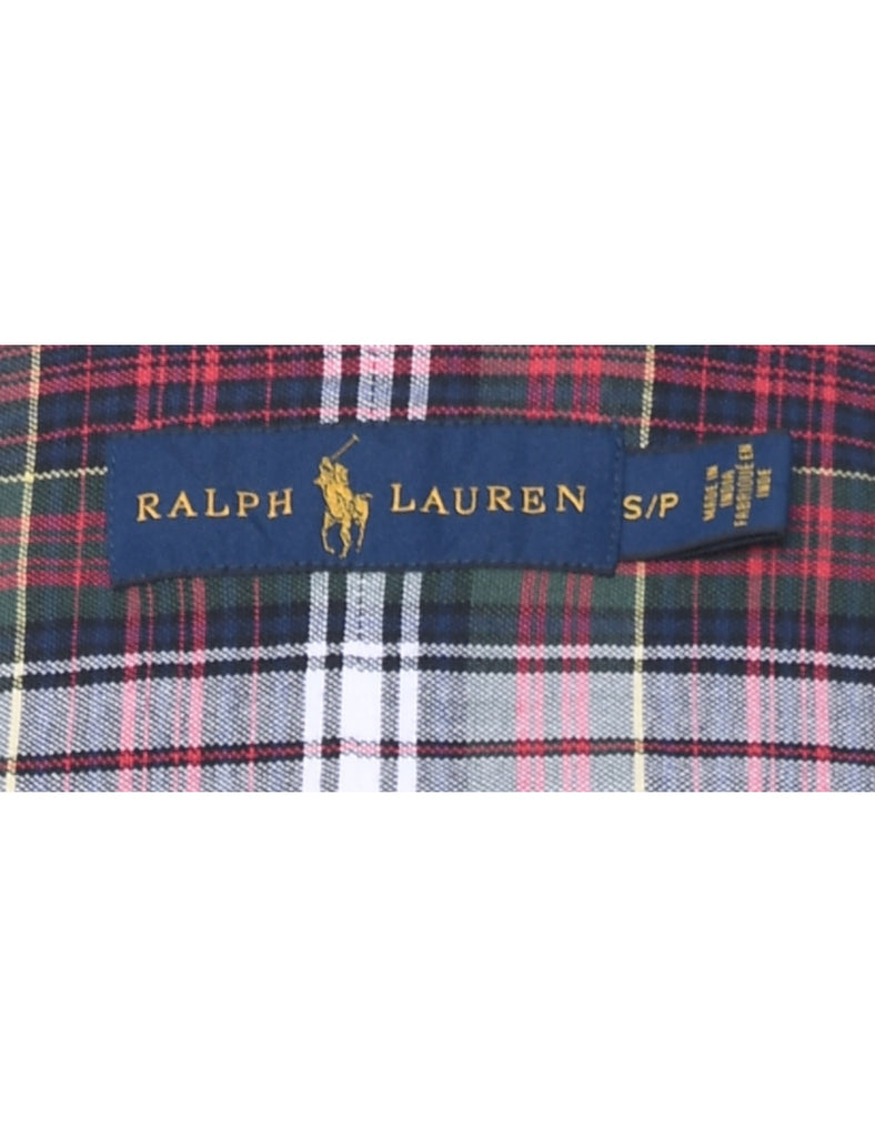 Ralph Lauren Checked 1990s Multi-Colour Shirt - S