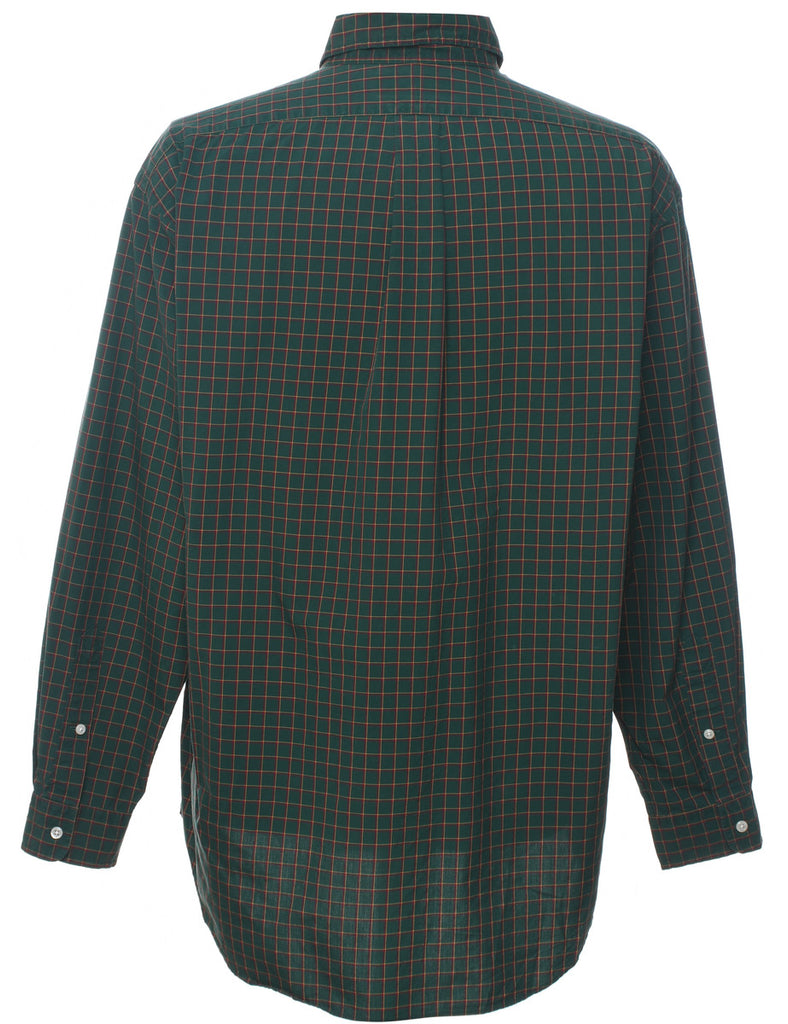 Ralph Lauren Checked Green Shirt - L