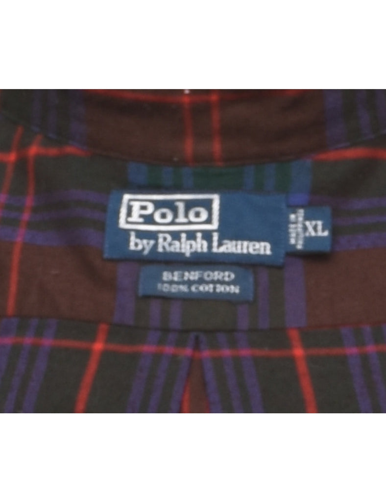 Ralph Lauren Checked Shirt - XL