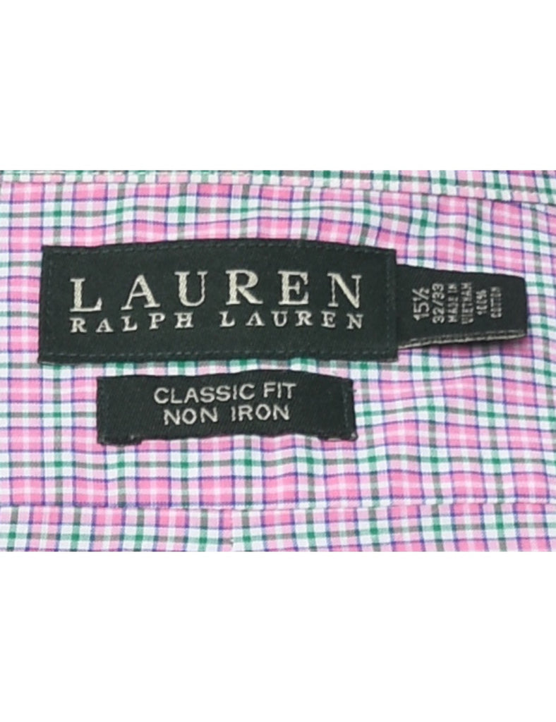 Ralph Lauren Checked Shirt - L