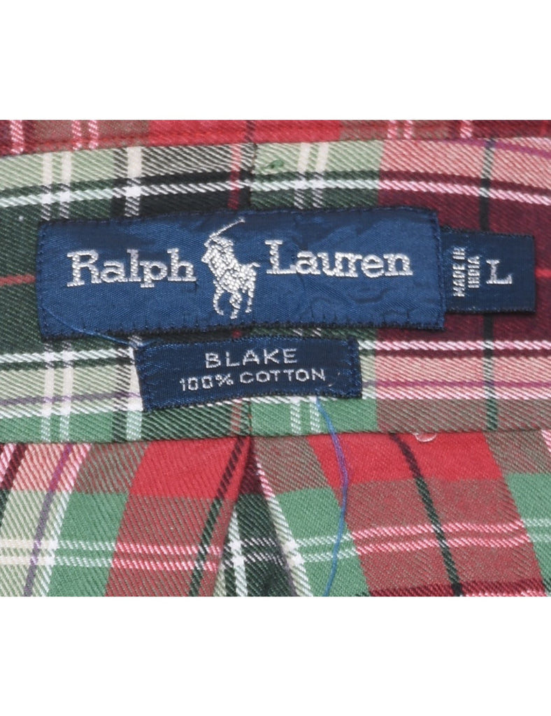 Ralph Lauren Checked Shirt - L