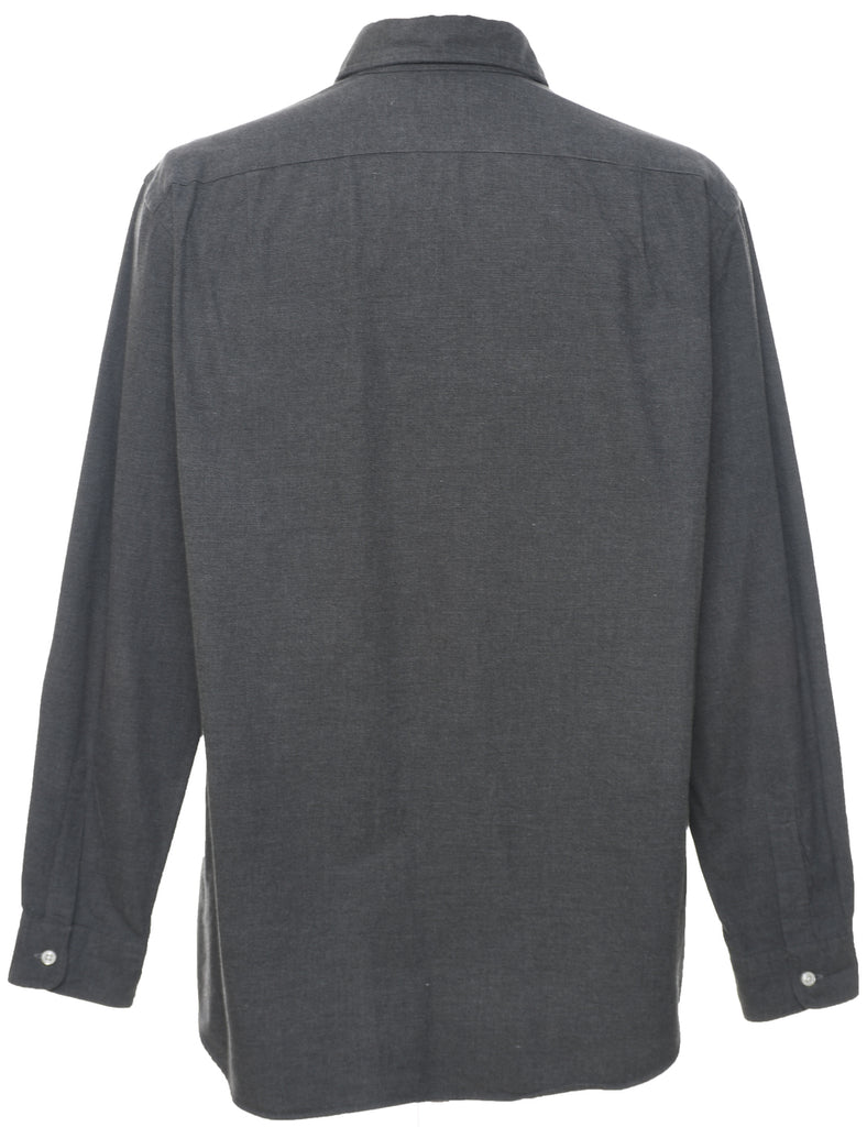 Ralph Lauren Classic Grey Flannel Shirt - L