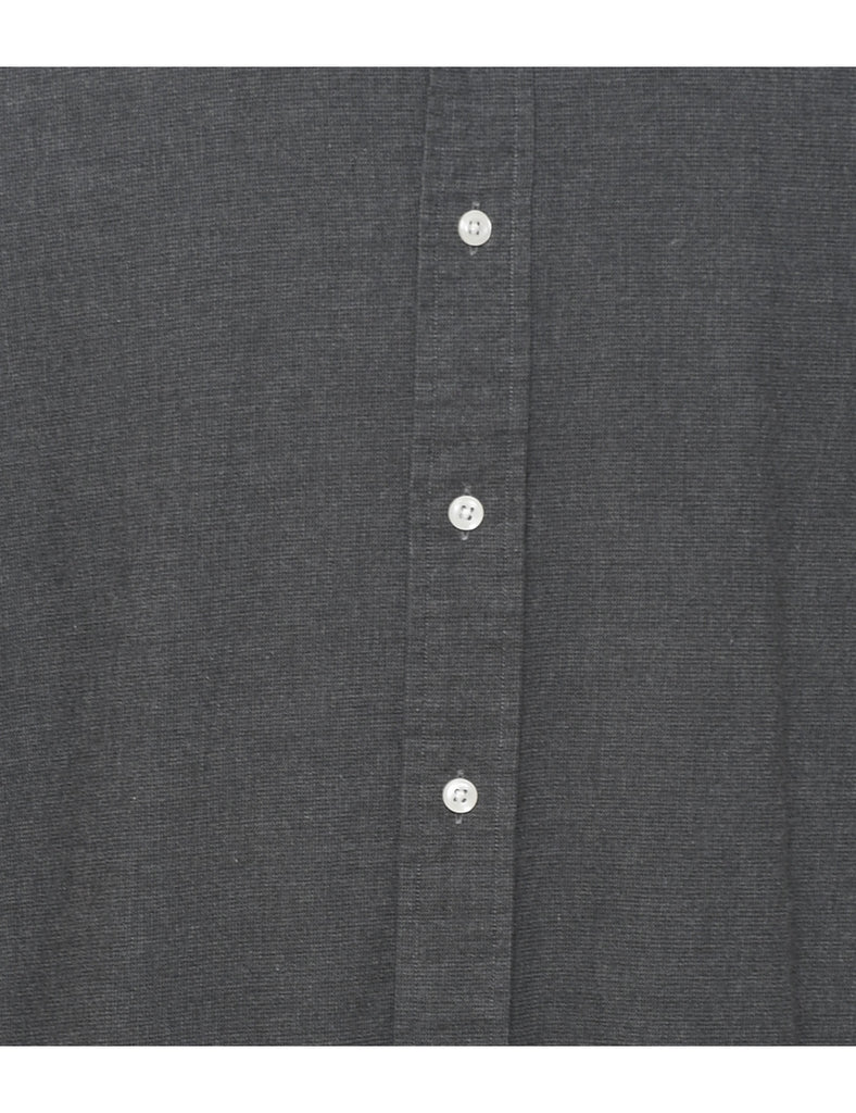 Ralph Lauren Classic Grey Flannel Shirt - L