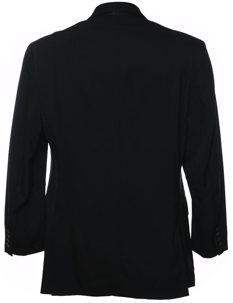 Ralph Lauren Double-Breasted Black Blazer - L