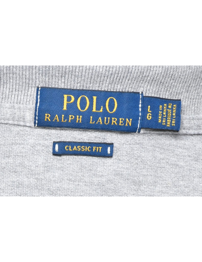 Ralph Lauren Grey Polo Shirt - L