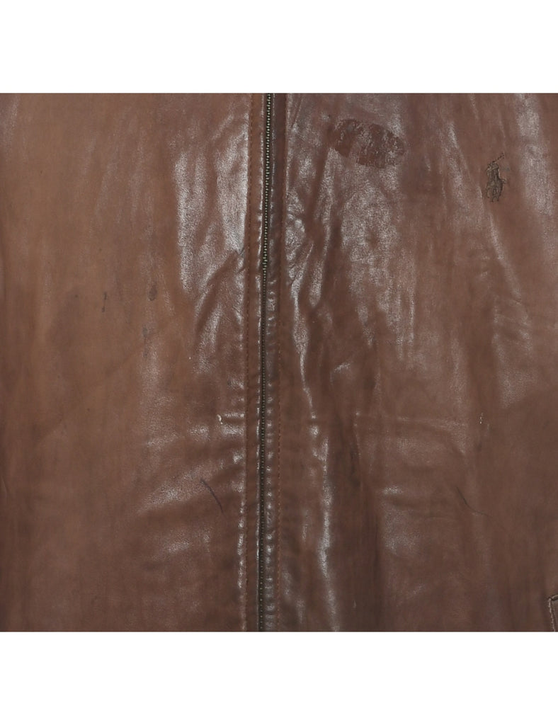 Ralph Lauren Leather Jacket - L